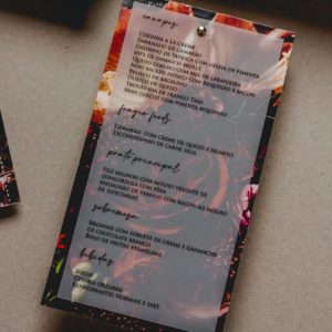 Menu Boho 15